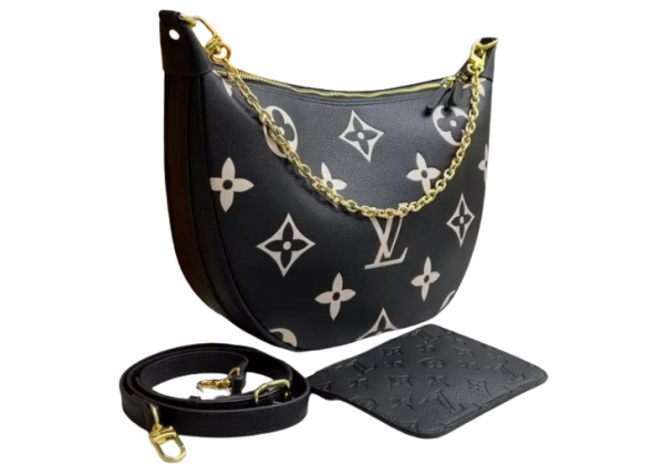 Сумка Louis Vuitton Loop Hobo Monogram Black Cream