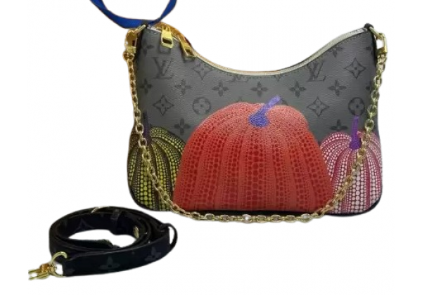 Сумка Louis Vuitton x Yayoi Kusama Boulogne Gray