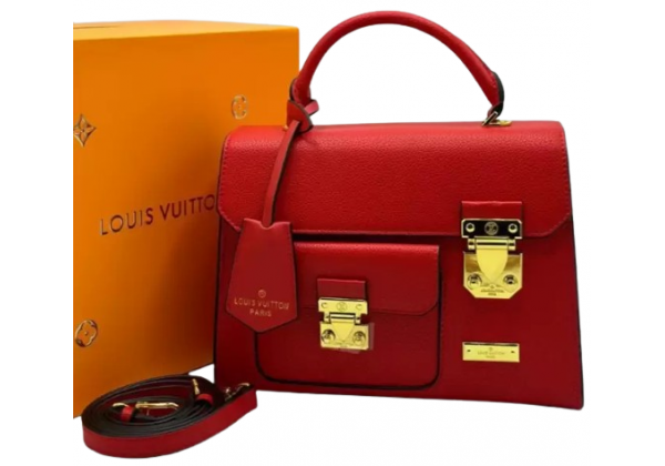 Сумка Louis Vuitton Lockme Pocket Red