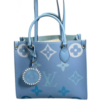 Сумка Louis Vuitton On The Go MM big blue