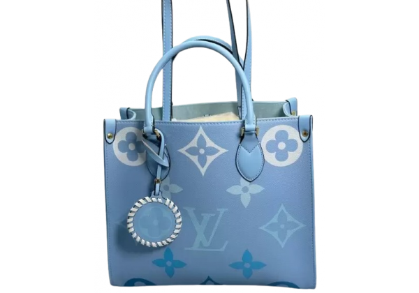 Сумка Louis Vuitton On The Go MM big blue