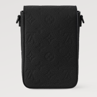 Сумка-бумажник Louis Vuitton S-Lock Vertical Matte Black