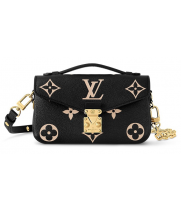 Сумка Louis Vuitton Pochette Monogram Noir Beige