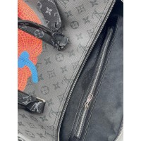 Дорожная сумка Louis Vuitton черная коллекция 2023