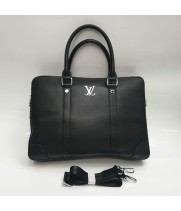 Сумка-портфель Louis Vuitton с логотипом черный