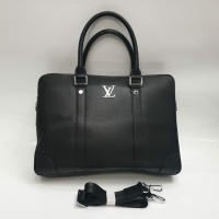 Сумка-портфель Louis Vuitton с логотипом черный