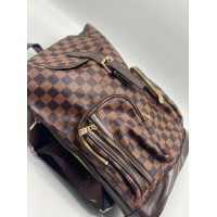 Рюкзак Louis Vuitton в клетку коричневый
