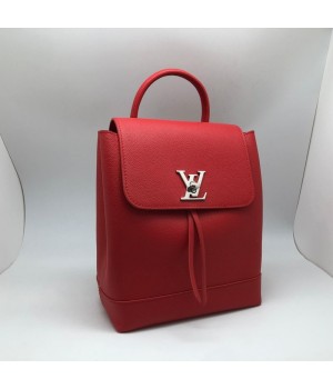 Рюкзак Louis Vuitton LOCKME красный