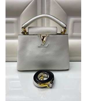 Сумка Louis Vuitton CAPUCINES белая