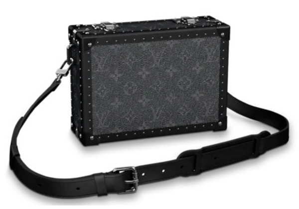 Cумка Louis Vuitton мужская clutch box черная