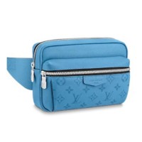 Поясная сумка Louis Vuitton Outdoor голубая