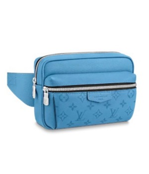 Поясная сумка Louis Vuitton Outdoor голубая