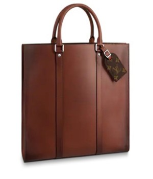 Портфель Louis Vuitton sac plat коричневый