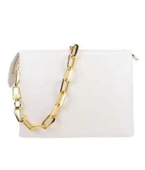 Сумка Louis Vuitton Coussin Pm белая 
