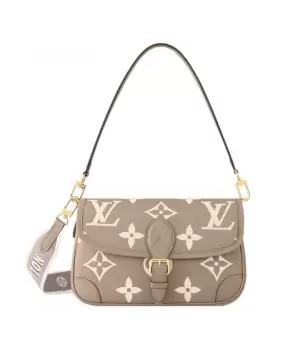 Сумка Louis Vuitton Diane Monogram Empreinte Tourterelle Beige Cream