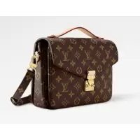 Сумка Louis Vuitton Pochette Metis Monogram Canvas Brown