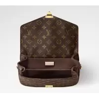 Сумка Louis Vuitton Pochette Metis Monogram Canvas Brown