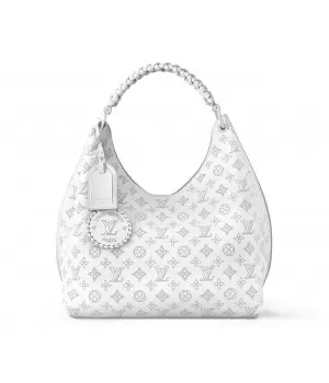 Сумка женская Louis Vuitton Carmel Mahina Monogram White