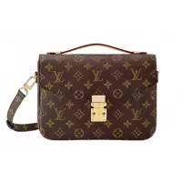 Сумка Louis Vuitton Pochette Metis Monogram Canvas Brown