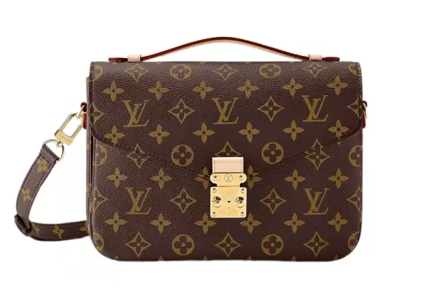 Сумка Louis Vuitton Pochette Metis Monogram Canvas Brown