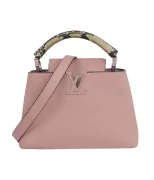Cумка Louis Vuitton Capucines МM Python Magnolia