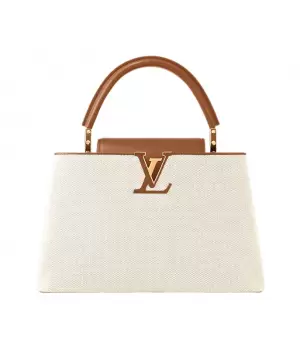 Cумка Louis Vuitton Capucines МM Canvas Caramel Brown