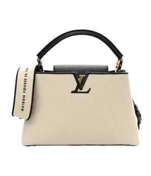 Cумка Louis Vuitton Capucines МM Canvas Black