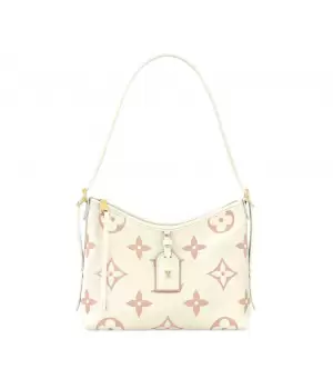 Сумка Louis Vuitton Carry All Monogram Empreinte Bicoclor Latte Chamallow