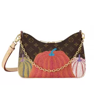 Сумка Louis Vuitton x Yayoi Kusama Boulogne Brown
