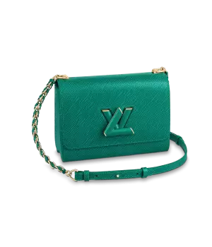 Сумка Louis Vuitton Twist моно бирюзовая