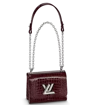 Сумка Louis Vuitton Twist бордовая