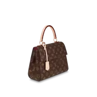 Сумка Louis Vuitton Clunny BB коричневая с розовым