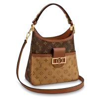 Сумка Louis Vuitton Dauphine PM коричневая