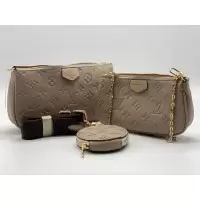 Сумка Louis Vuitton Multi Pochette бежевая