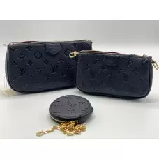 Сумка Louis Vuitton Multi Pochette Monogram синяя